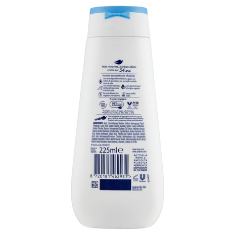 Dove Advanced Care Docciaschiuma scrub delicato minerali esfolianti 225 ml